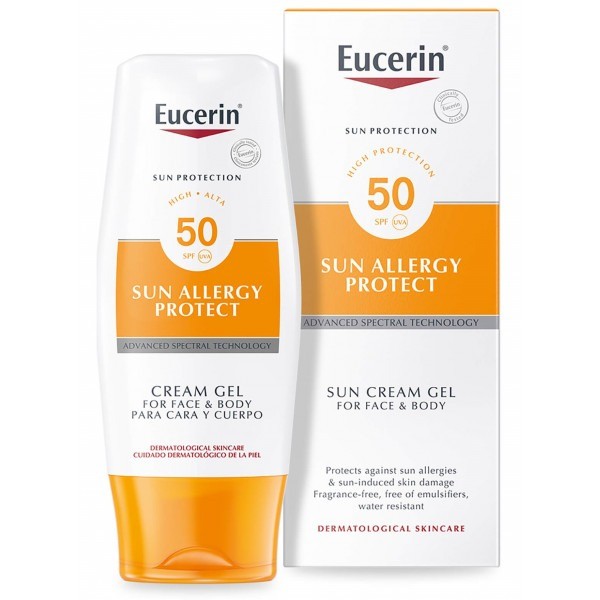 Eucerin Sun Allergy Gel Crema Spf50 150 ml